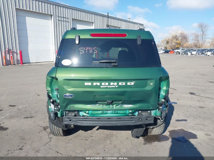 2024 Ford Bronco Sport Big Bend VIN: 3FMCR9B60RRE87461 Lot: 43754915