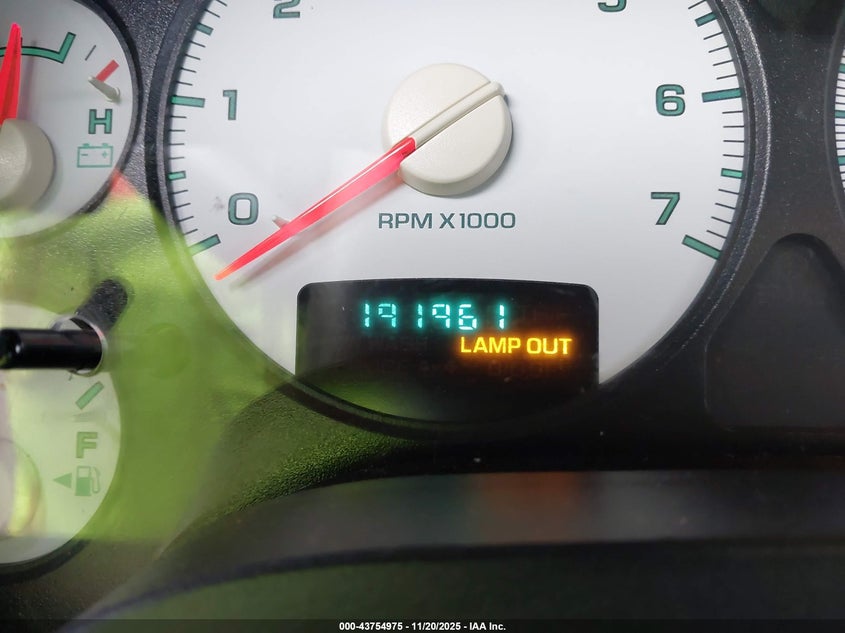 2003 Dodge Ram 1500 Slt/Laramie/St VIN: 1D7HA18D93J657543 Lot: 43754975