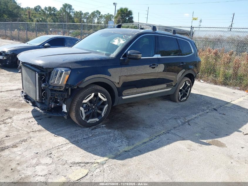 2025 Kia Telluride Ex VIN: 5XYP34GC8SG569270 Lot: 43755039