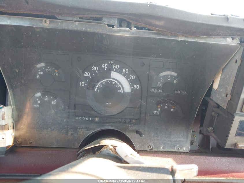 1991 Chevrolet Gmt-400 C1500 VIN: 1GCDC14H5MZ156969 Lot: 43755062