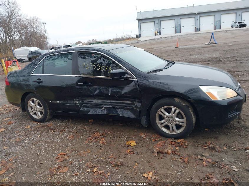 2006 Honda Accord 2.4 Ex VIN: 1HGCM56856A171911 Lot: 43755073