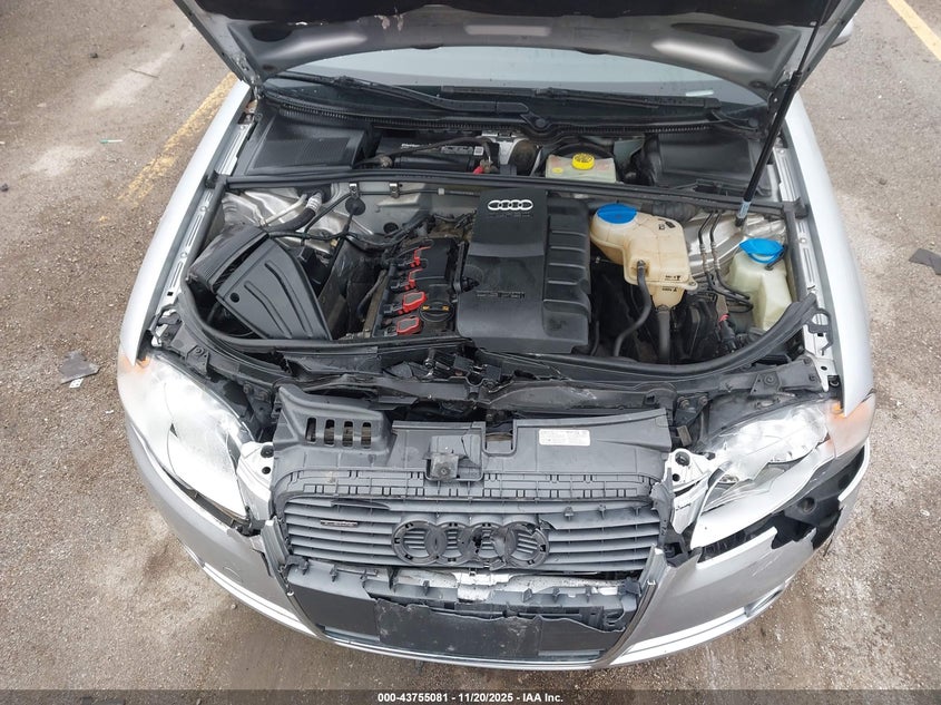 2007 Audi A4 2.0T VIN: WAUDF78E27A184092 Lot: 43755081