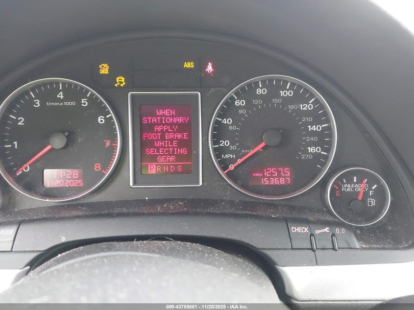 2007 Audi A4 2.0T VIN: WAUDF78E27A184092 Lot: 43755081