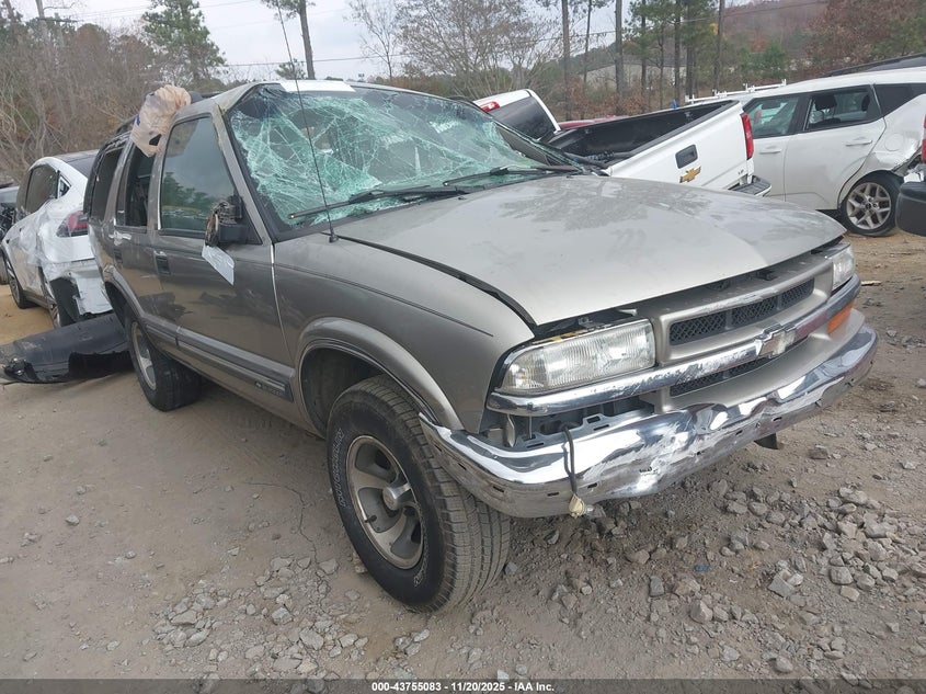 2001 Chevrolet Blazer Lt VIN: 1GNCS13WX12224984 Lot: 43755083