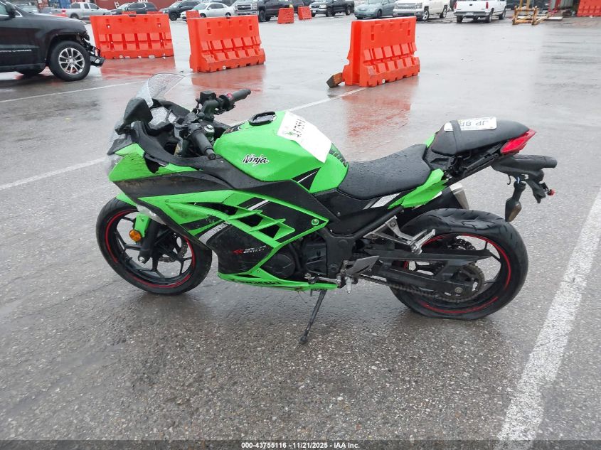 2014 Kawasaki Ex300 B VIN: JKAEX8B1XEA002775 Lot: 43755116