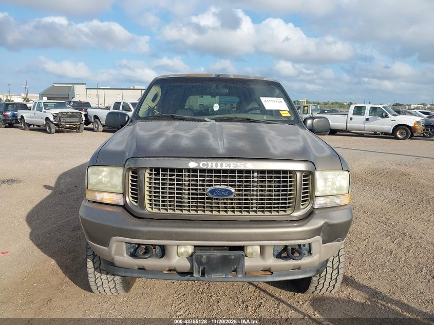 2003 Ford Excursion Limited VIN: 1FMNU43S13EB55710 Lot: 43755128