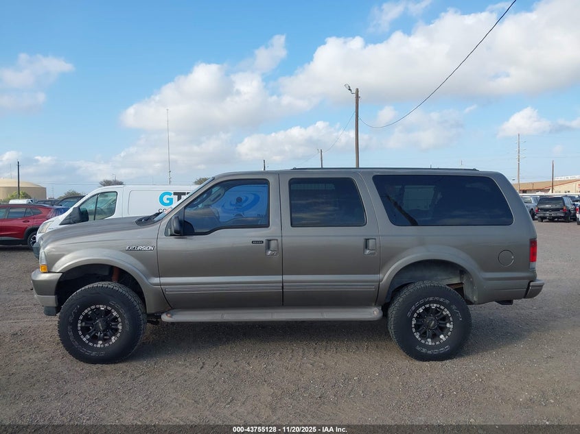 2003 Ford Excursion Limited VIN: 1FMNU43S13EB55710 Lot: 43755128