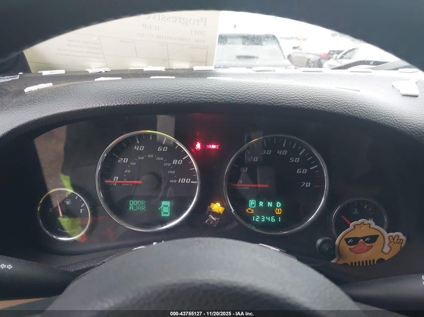 1J4BA5H11BL577325 2011 JEEP WRANGLER photo no. 7