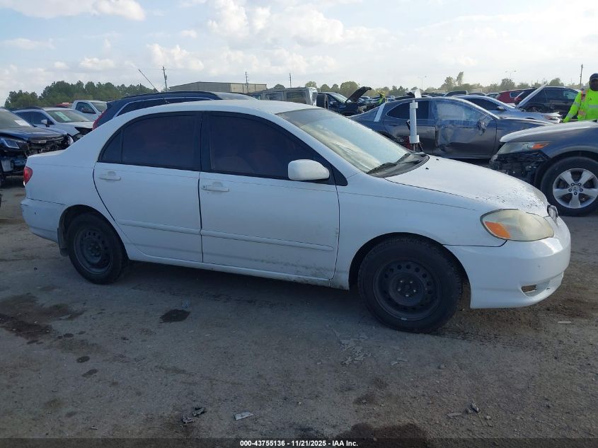 2003 Toyota Corolla Le VIN: 1NXBR32E43Z125164 Lot: 43755136