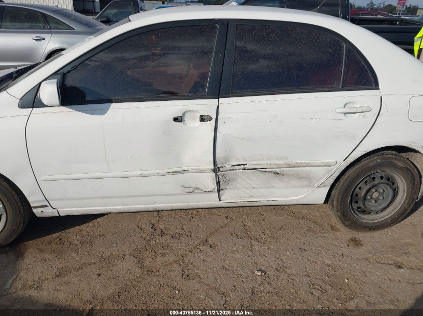 2003 Toyota Corolla Le VIN: 1NXBR32E43Z125164 Lot: 43755136