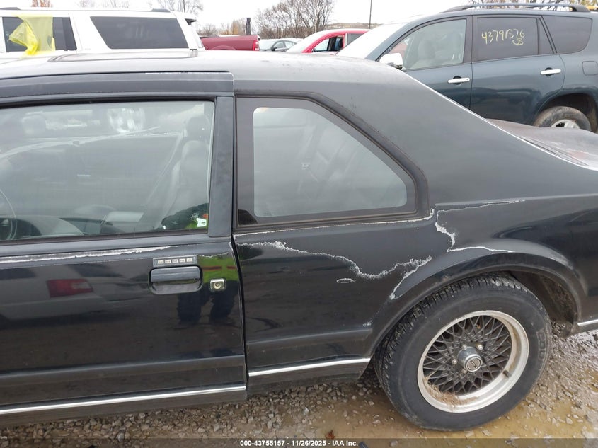1992 Lincoln Mark Vii Lsc VIN: 1LNCM93E7NY689830 Lot: 43755157
