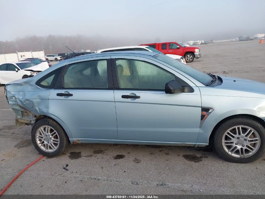2008 Ford Focus Se/Ses VIN: 1FAHP35N48W147408 Lot: 43755181
