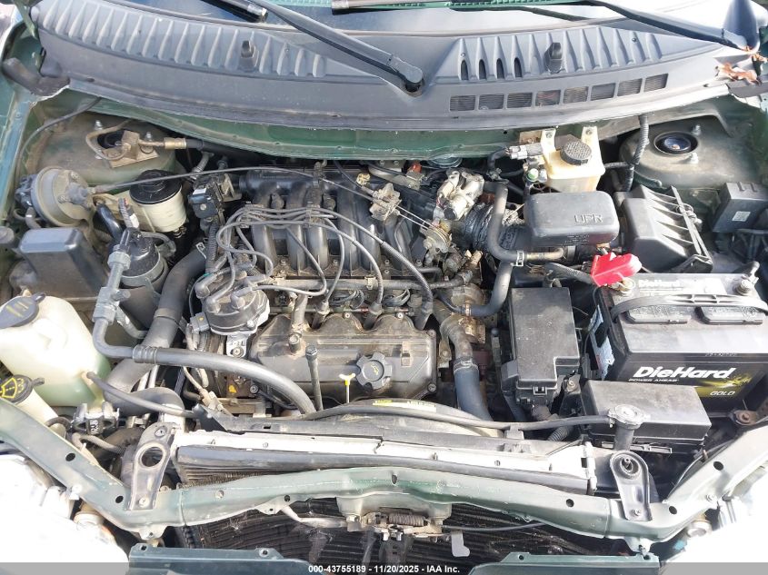 1999 Nissan Quest Gle/Gxe/Se VIN: 4N2XN11T5XD832884 Lot: 43755189