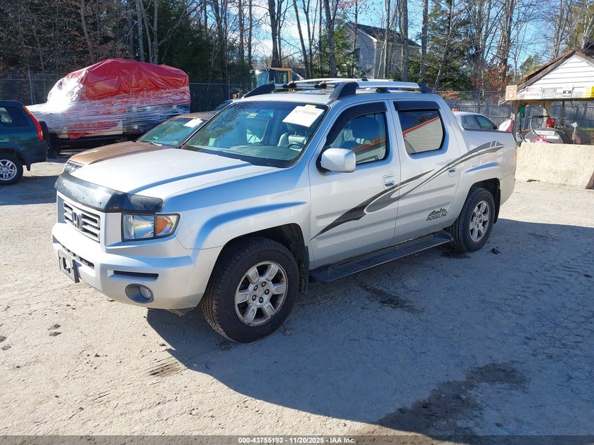 2HJYK16546H505190 2006 HONDA RIDGELINE photo no. 2