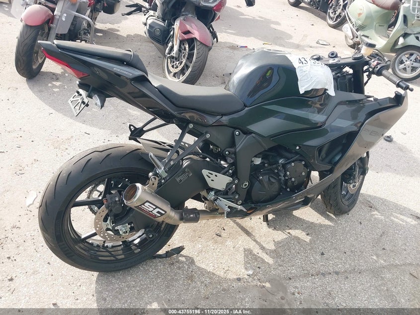 2026 Kawasaki Zx636 K VIN: JKBZXJK12TA014694 Lot: 43755196