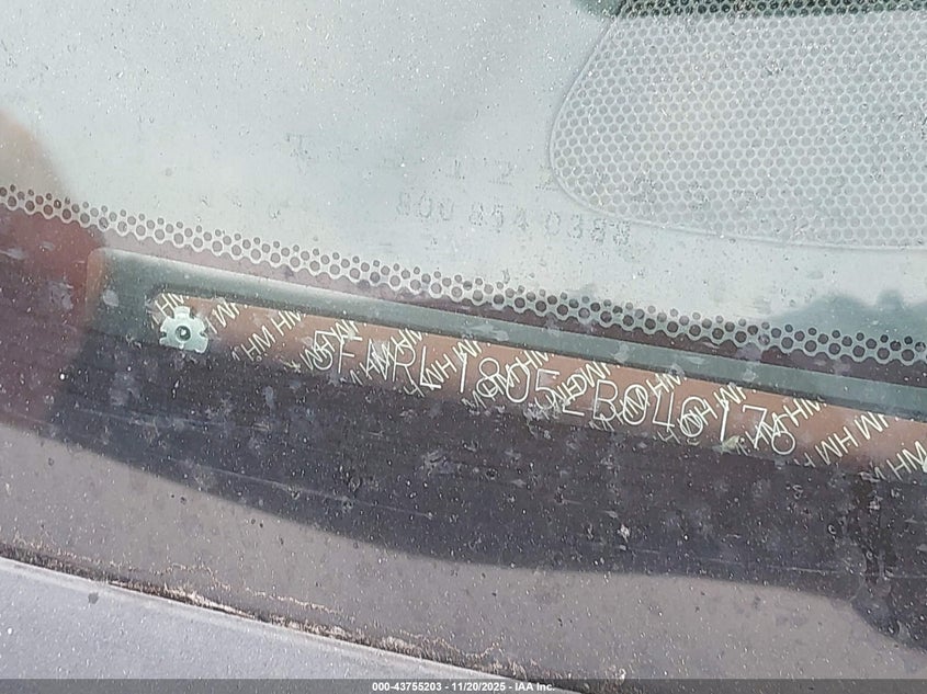 2002 Honda Odyssey Ex-L VIN: 5FNRL18052B046176 Lot: 43755203