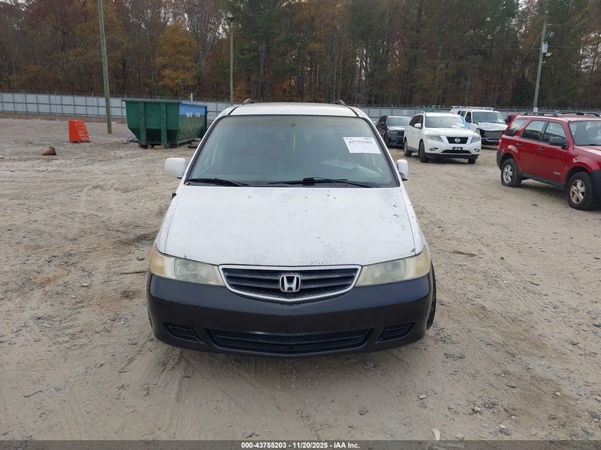 2002 Honda Odyssey Ex-L VIN: 5FNRL18052B046176 Lot: 43755203