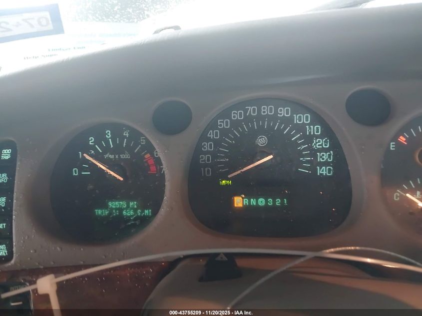 2003 Buick Lesabre Limited VIN: 1G4HR54K03U174662 Lot: 43755209