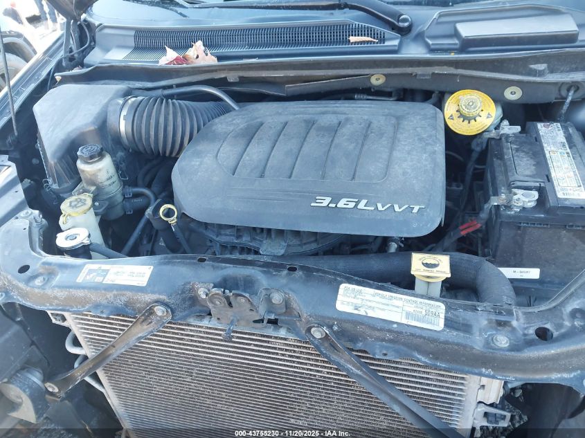 2016 Dodge Grand Caravan R/T VIN: 2C4RDGEG3GR369638 Lot: 43755230