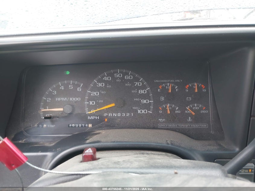 1997 Chevrolet Suburban 1500 VIN: 3GNFK16R5VG189156 Lot: 43755245