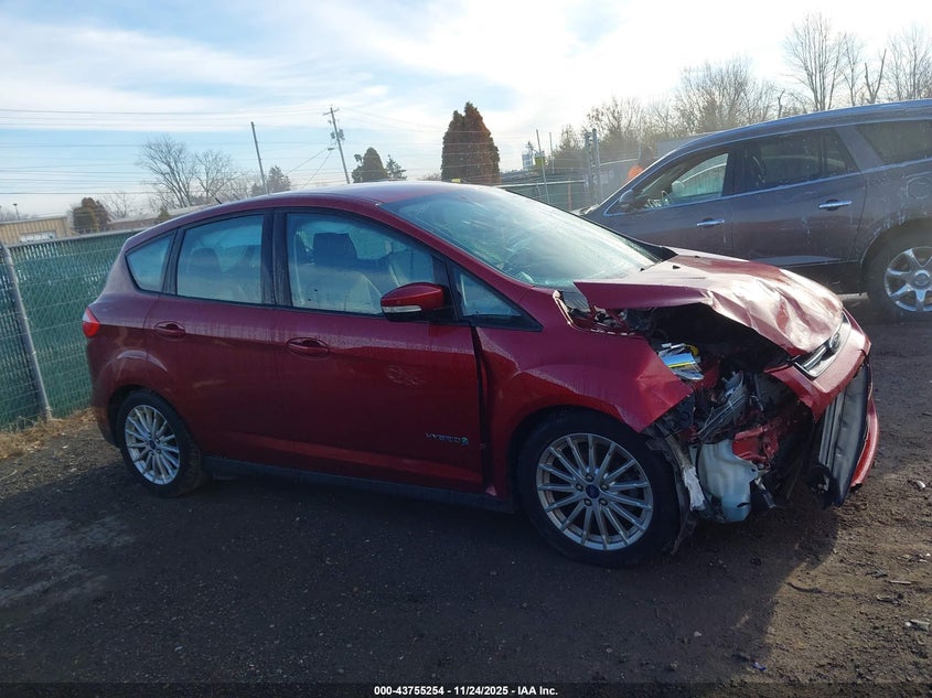 2015 Ford C-Max Hybrid Se VIN: 1FADP5AU2FL100173 Lot: 43755254
