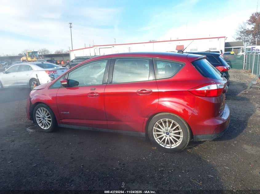 2015 Ford C-Max Hybrid Se VIN: 1FADP5AU2FL100173 Lot: 43755254
