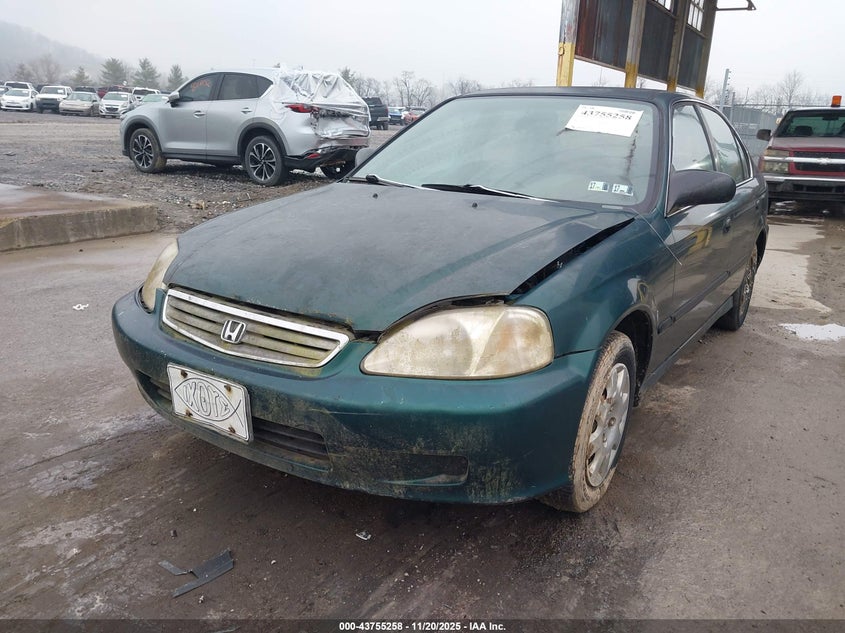 1999 Honda Civic Lx VIN: 1HGEJ6670XL042396 Lot: 43755258
