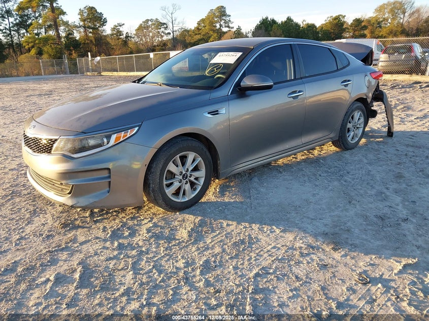 Vin: 5xxgt4l36gg073269, lot: 44250662, kia optima lx 20162