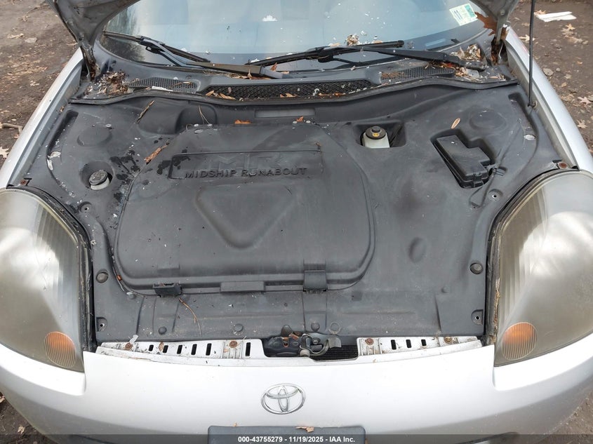 2002 Toyota Mr2 Spyder VIN: JTDFR320220050805 Lot: 43755279