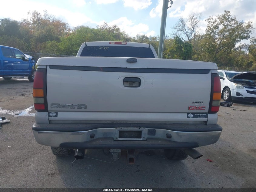 2004 GMC Sierra 2500 Sle VIN: 1GTGC23U94F225343 Lot: 43755283