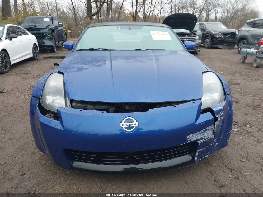2003 Nissan 350Z VIN: JN1AZ34D43T109382 Lot: 43755307
