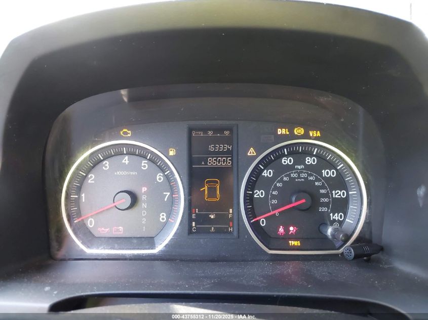 2008 Honda Cr-V Lx VIN: JHLRE38398C005039 Lot: 43755312