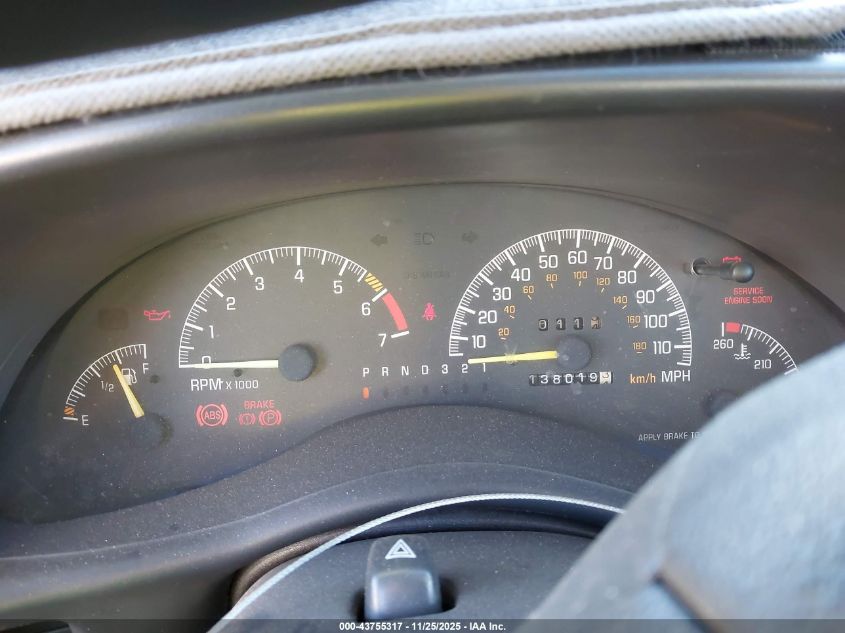 2001 Pontiac Grand Prix Se VIN: 1G2WK52J11F177425 Lot: 43755317