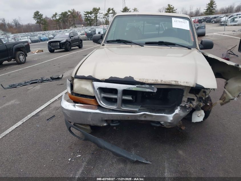 1999 Ford Ranger Xl/Xlt VIN: 1FTZR15V7XPC10698 Lot: 43755327