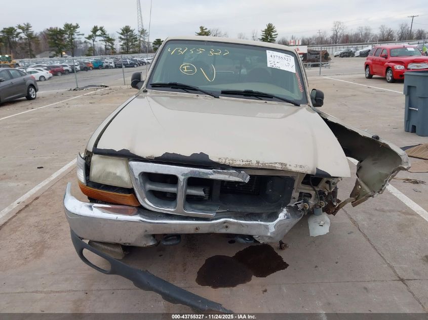 1999 Ford Ranger Xl/Xlt VIN: 1FTZR15V7XPC10698 Lot: 43755327