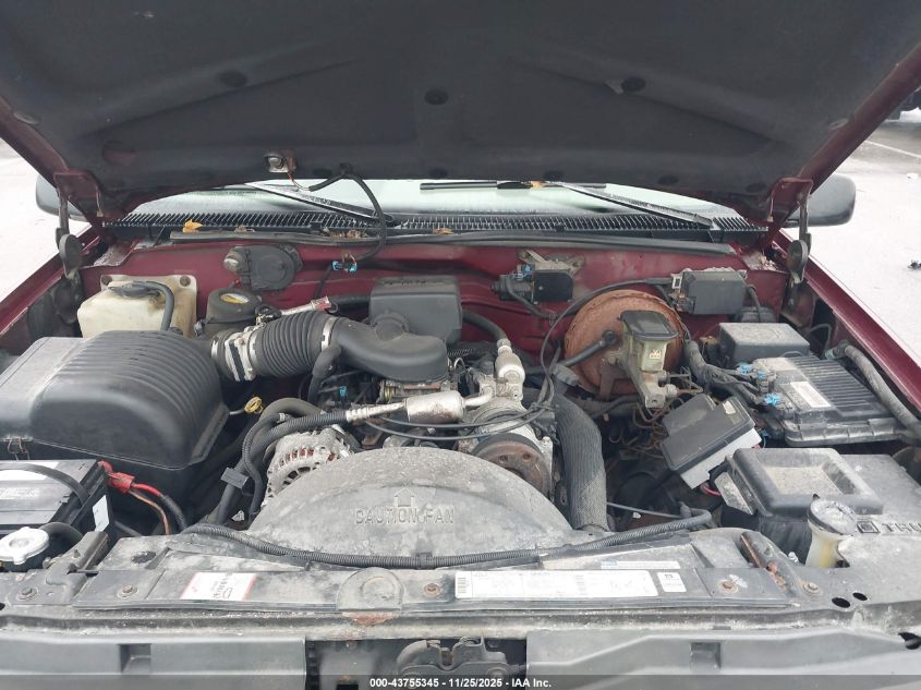 1996 Chevrolet Gmt-400 K1500 VIN: 1GCEK19R8TE265084 Lot: 43755345