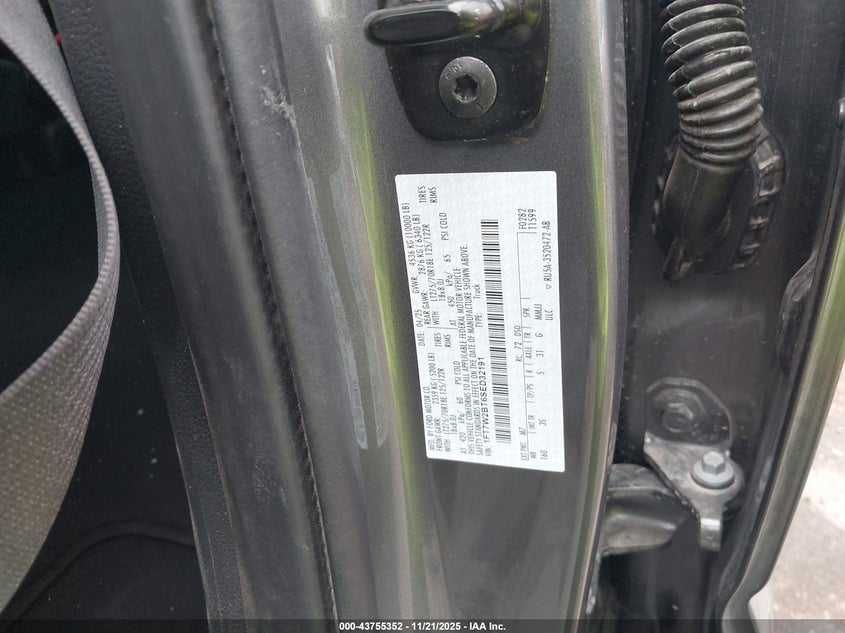 2025 Ford F-250 Xlt VIN: 1FT7W2BT6SED32191 Lot: 43755352