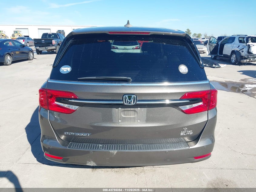 2022 Honda Odyssey Elite VIN: 5FNRL6H90NB066674 Lot: 43755354