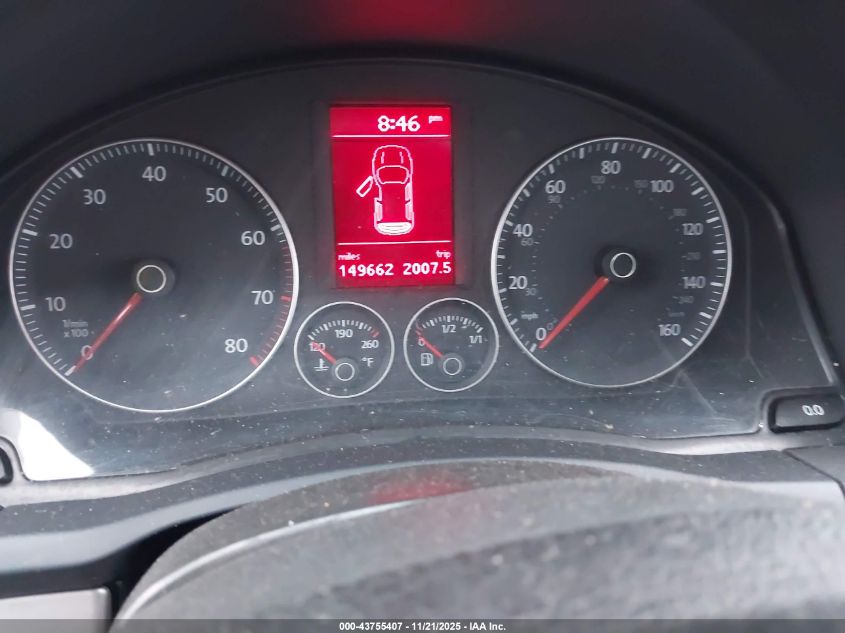 2008 Volkswagen Rabbit S VIN: WVWAB71K88W236931 Lot: 43755407