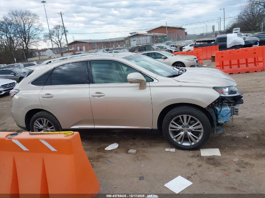 2013 Lexus Rx 350 VIN: 2T2ZK1BA7DC125212 Lot: 43755435