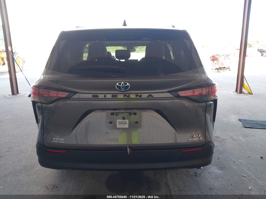 2021 Toyota Sienna Xle VIN: 5TDYRKEC6MS062366 Lot: 43755440