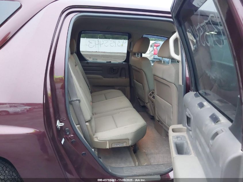 2008 Honda Ridgeline Rtx VIN: 2HJYK163X8H539460 Lot: 43755443