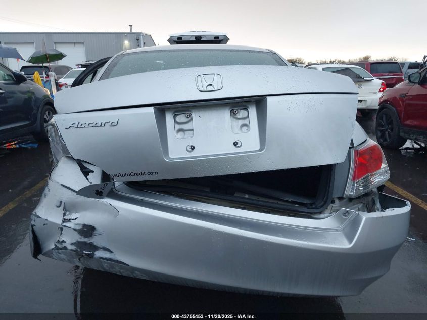 2009 Honda Accord 2.4 Ex VIN: 1HGCP267X9A145452 Lot: 43755453