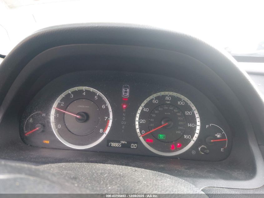 2009 Honda Accord 2.4 Ex VIN: 1HGCP267X9A145452 Lot: 43755453