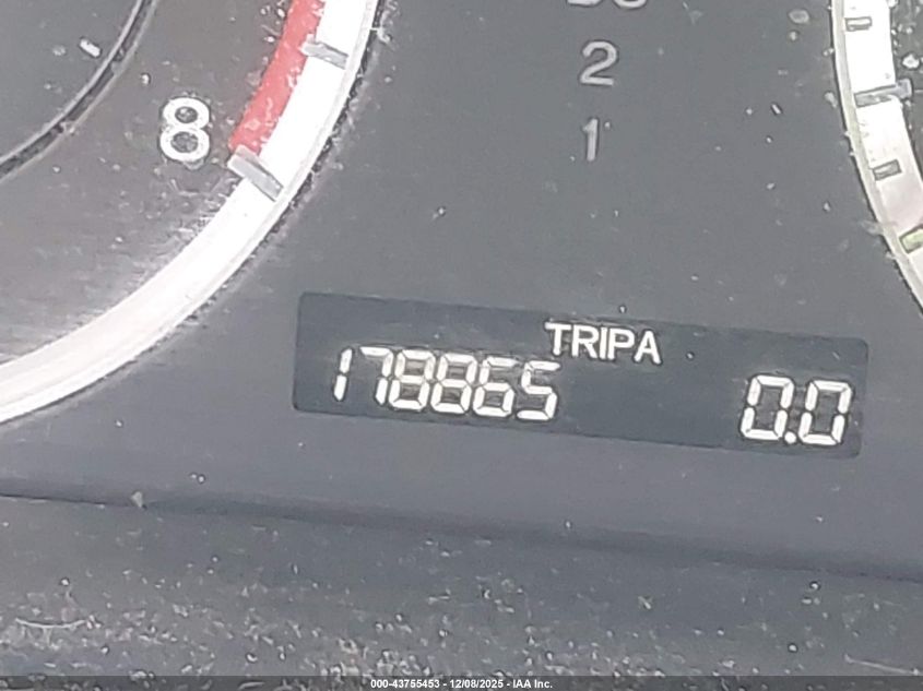 2009 Honda Accord 2.4 Ex VIN: 1HGCP267X9A145452 Lot: 43755453