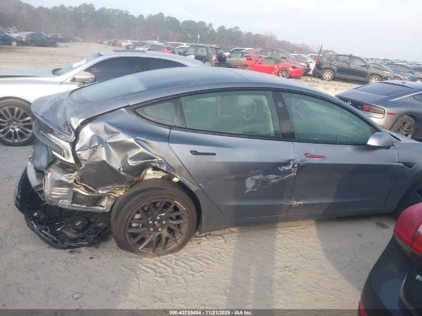 2024 Tesla Model 3 Long Range Dual Motor All-Wheel Drive/Rear-Wheel Drive VIN: 5YJ3E1EA9RF862475 Lot: 43755454