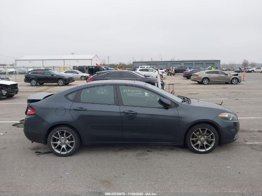 2014 Dodge Dart Sxt VIN: 1C3CDFBB8ED668507 Lot: 43755470