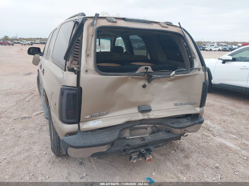 2005 Chevrolet Tahoe Ls VIN: 1GNEC13V25J248303 Lot: 43755478