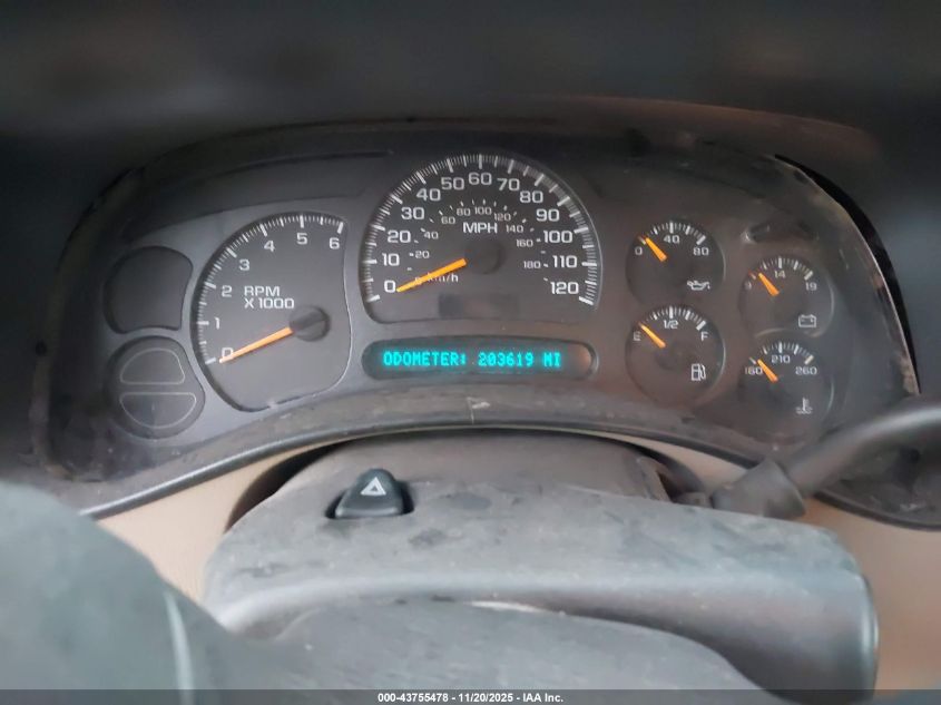 2005 Chevrolet Tahoe Ls VIN: 1GNEC13V25J248303 Lot: 43755478