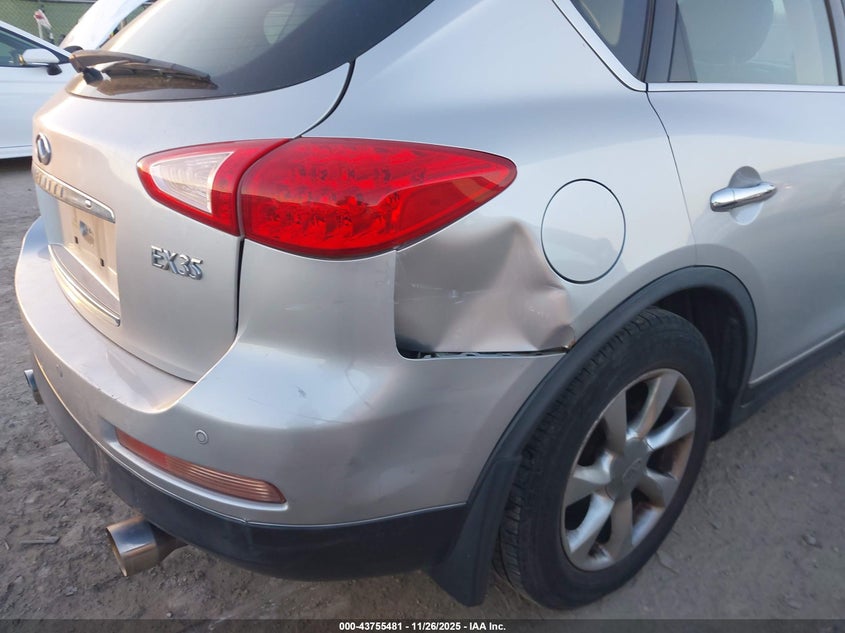 2008 Infiniti Ex35 Journey VIN: JNKAJ09F18M362155 Lot: 43755481